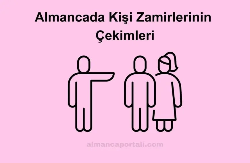 Almanca Eğitim Portalı 5 Almancada Kişi Zamirlerinin Çekimi