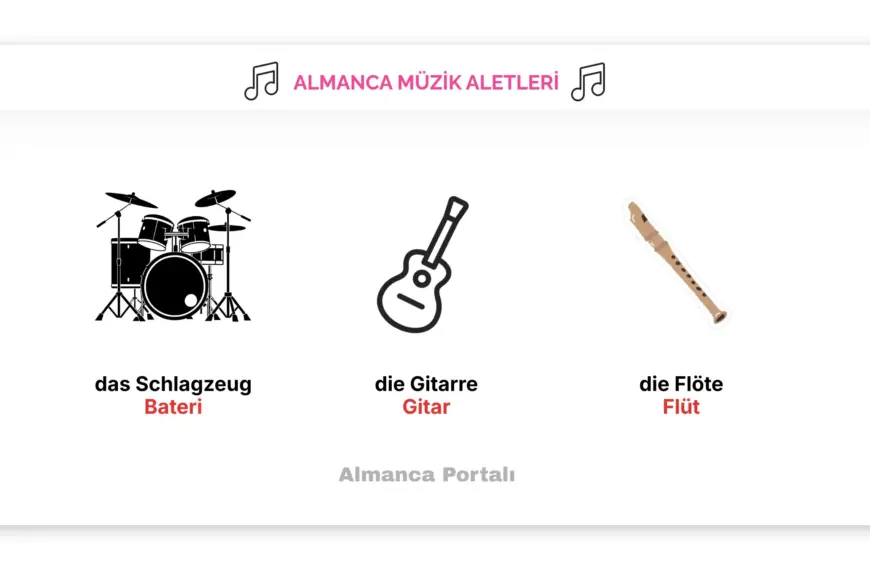 Almanca Muzik Aletleri