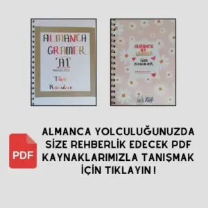 Almanca Tüm Kaynaklar Set (PDF) 7 almanca pdf kitaplar