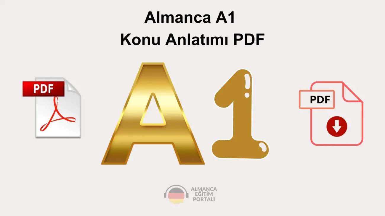 Almanca A1 Konu Anlatımı PDF