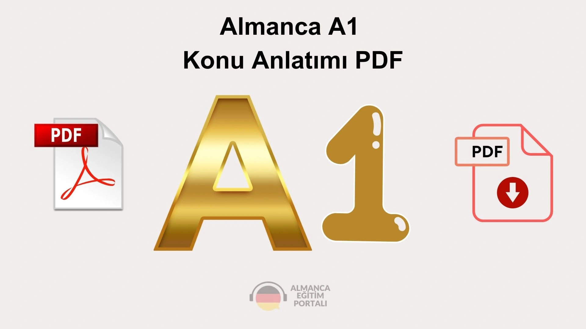 Almanca A1 Konu Anlatımı PDF