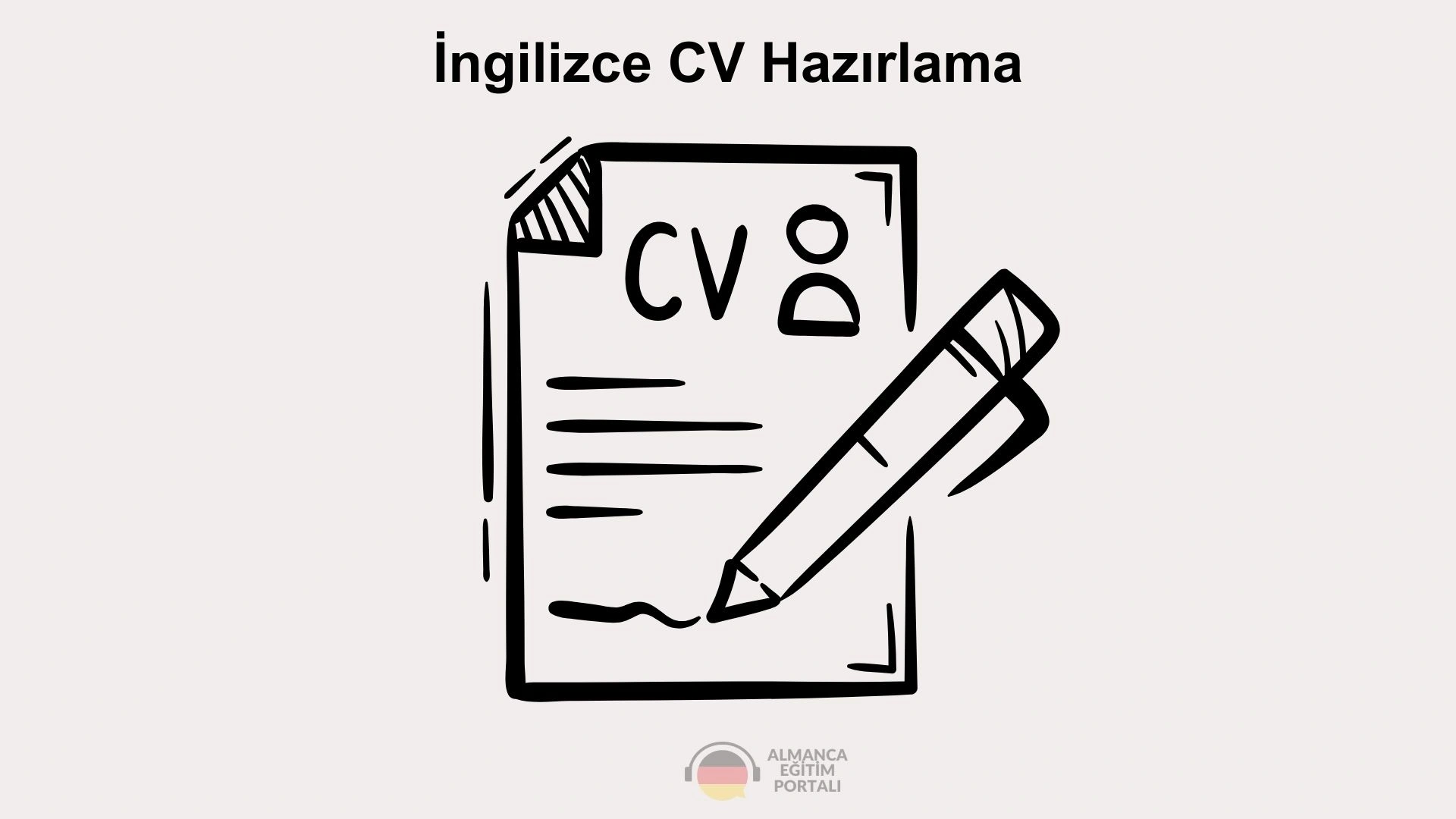 İngilizce CV Hazırlama