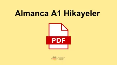 Almanca A1 Hikayeler PDF​