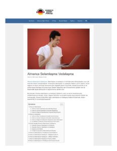 Almanca Selamlaşma ve Vedalaşma İfadeleri