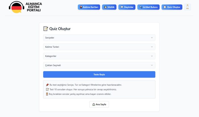 Yıllık  Flashcards Premium Üyelik - Görsel 3
