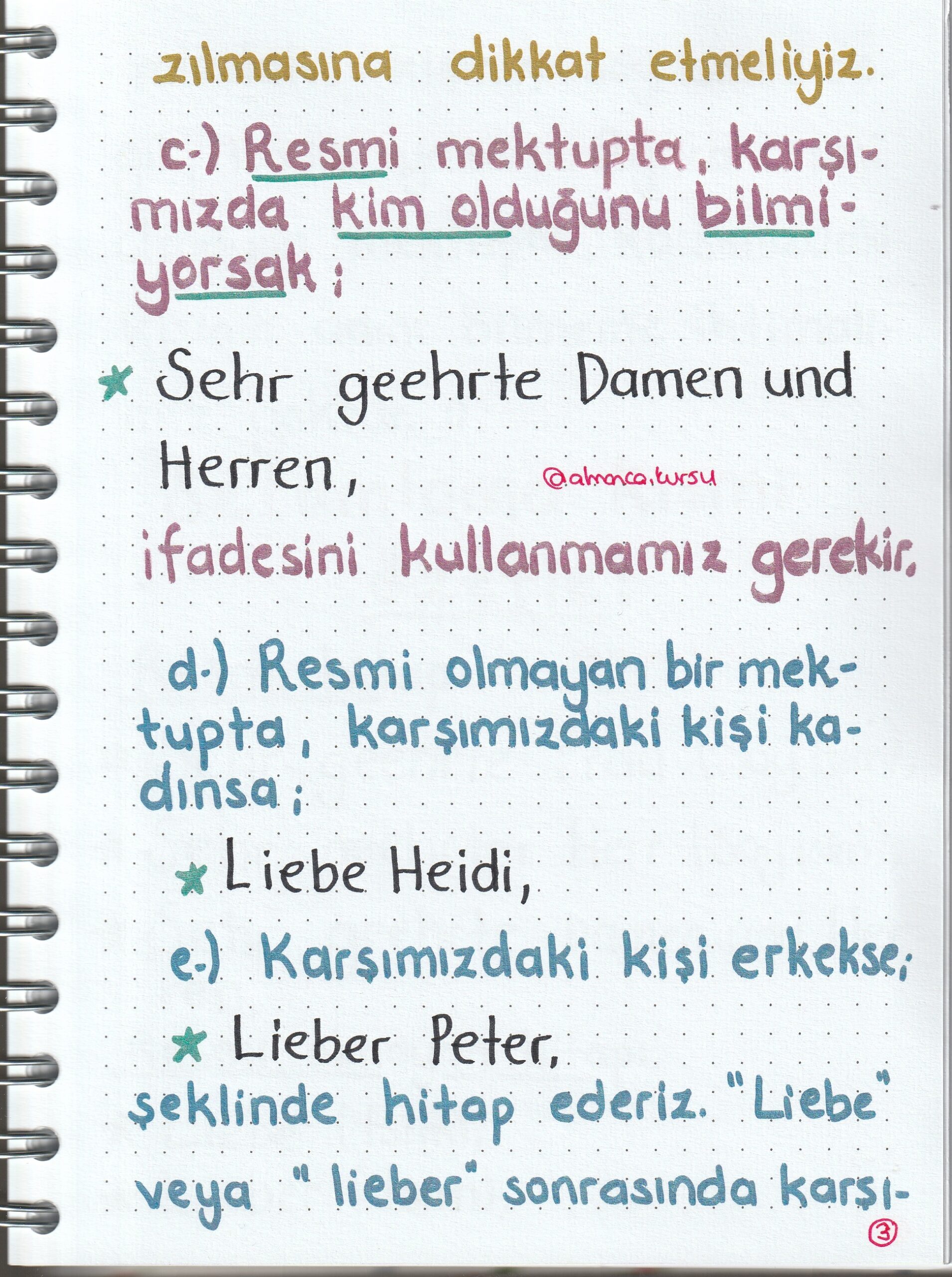 Almanca A1 Mektup Örnekleri 3 Almanca A1 Mektup Örnekleri - Görsel 3