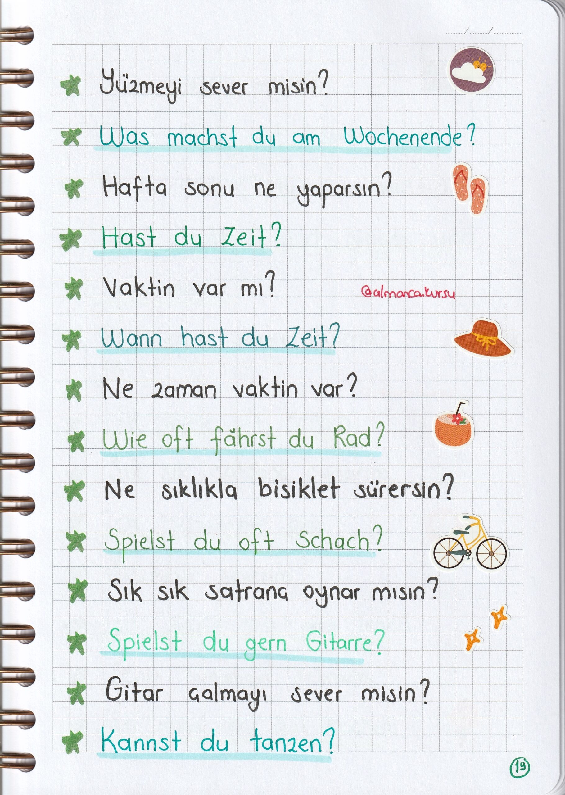 Almanca A1 Konuşma Kalıpları 2 Almanca A1 Konuşma Kalıpları - Görsel 2