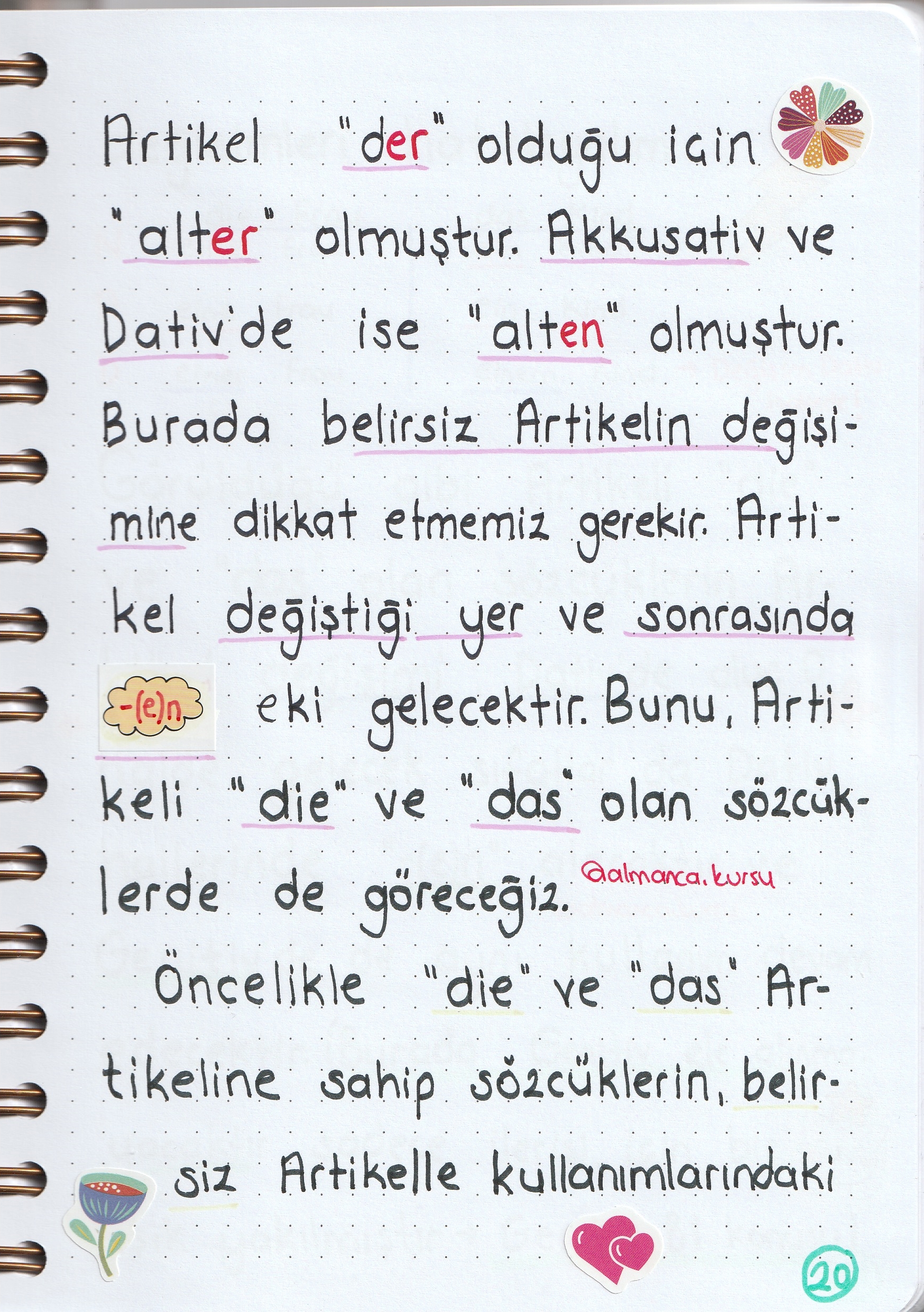 Almanca Gramer A2+Hap Bilgiler Set 3 Almanca Gramer A2