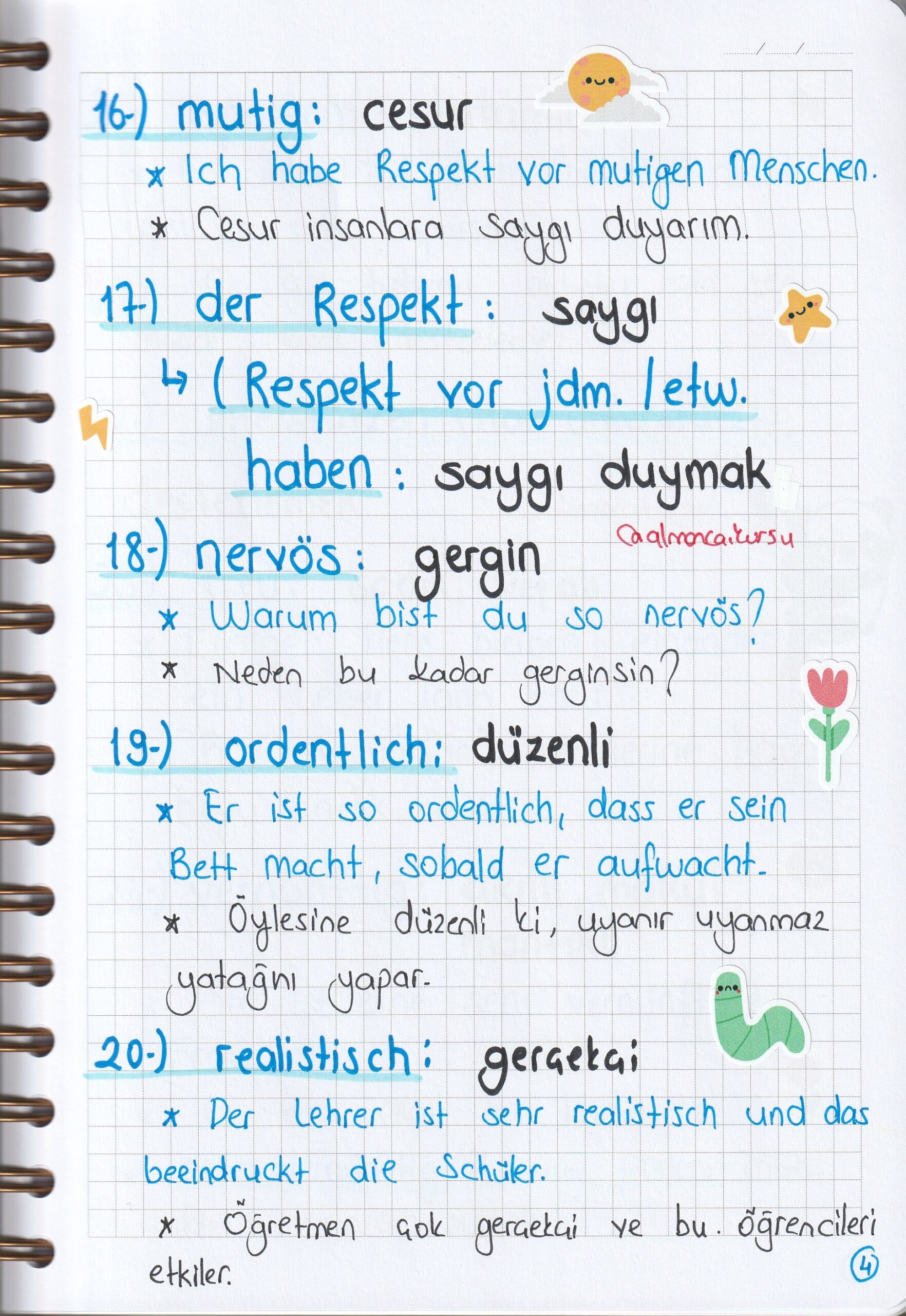 Almanca B1 Kelime Listesi 3 Almanca B1 Kelime Listesi - Görsel 3