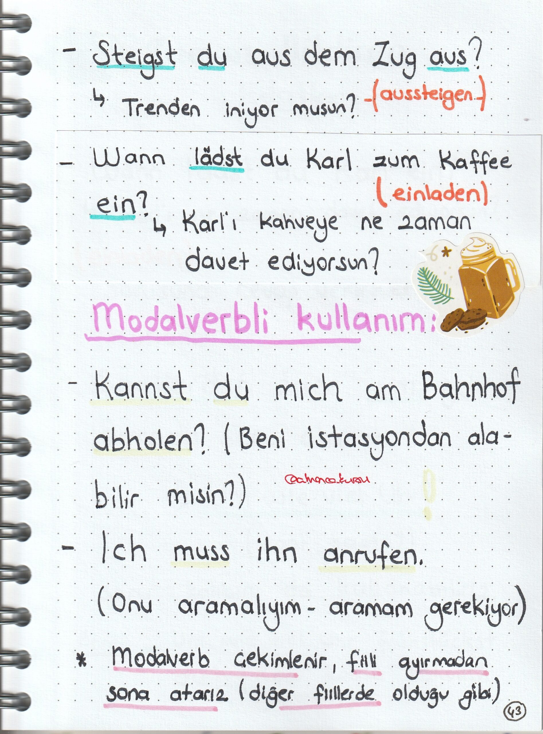 Almanca Gramer A1 3 Almanca Gramer A1