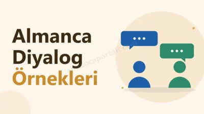 Almanca Portalı Ana Sayfa - Gutenberg 7 Almanca diyalog örnekleri: konuşan iki kişi ve konuşma balonları